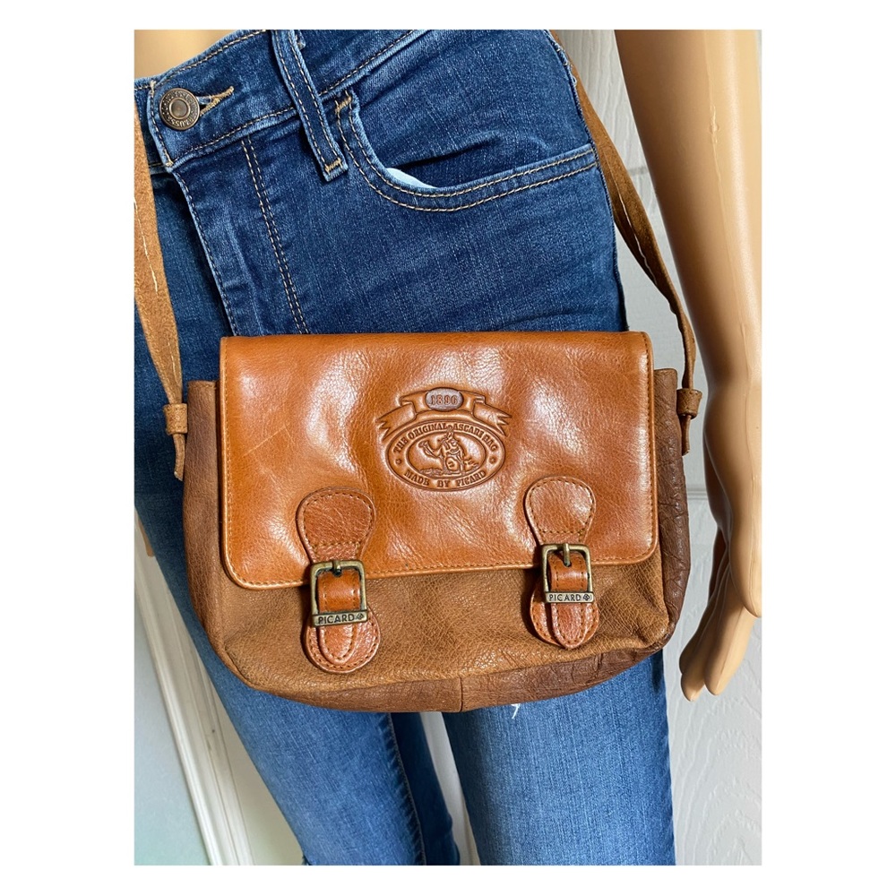 VINTAGE Leather crossbody bag